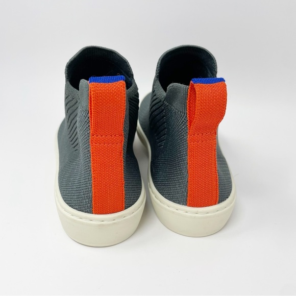 Rothy's The Chelsea Women's Fog Melange Pull On Ankle Boots Shoes - Picture 4 of 6